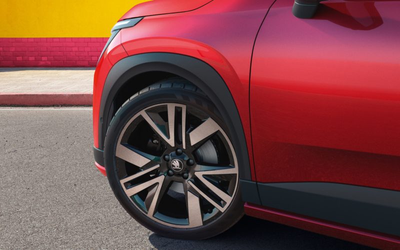 Škoda Epiq Sportline elektrikli SUV'un dış tasarımı