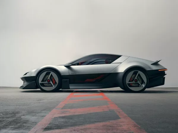 Alpine A310 Vision 2026 Paris Otomobil Fuarı konsept otomobili
