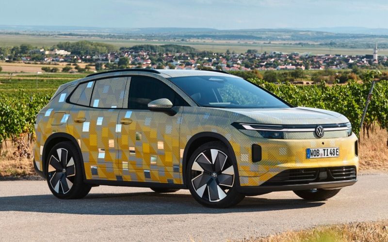 Volkswagen ID. Tiguan tamamen elektrikli SUV modelinin kamuflajlı üretim öncesi prototipi