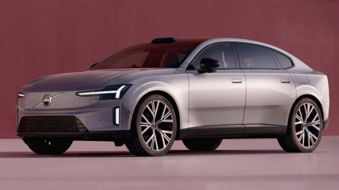 Türkiye’de satışa sunulan tamamen elektrikli Volvo ES90 sedan